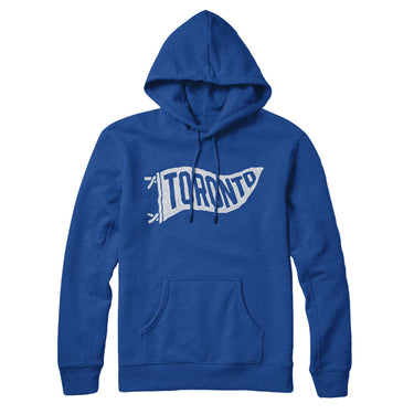 Toronto Pennant Hoodie-Allegiant Goods Co. Vintage Sports Apparel