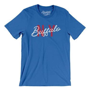 Buffalo Ny Overprinted Men/Unisex T-Shirt-Allegiant Goods Co. Vintage Sports Apparel
