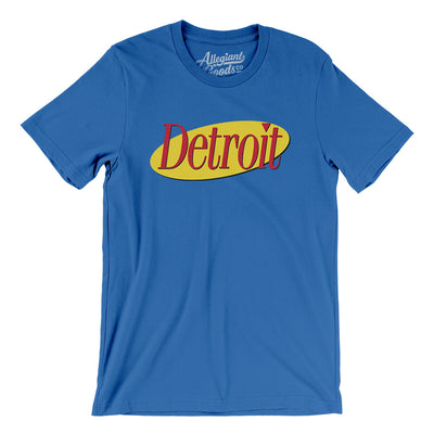 Detroit Seinfeld Men/Unisex T-Shirt-True Royal-Allegiant Goods Co. Vintage Sports Apparel