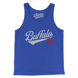 Buffalo Vintage Script Men/Unisex Tank Top-Allegiant Goods Co. Vintage Sports Apparel