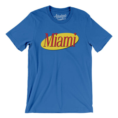 Miami Seinfeld Men/Unisex T-Shirt-True Royal-Allegiant Goods Co. Vintage Sports Apparel