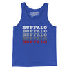 Buffalo Repeat Men/Unisex Tank Top-True Royal-Allegiant Goods Co. Vintage Sports Apparel