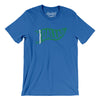 Dallas Pennant Men/Unisex T-Shirt-True Royal-Allegiant Goods Co. Vintage Sports Apparel