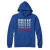 Philly Repeat Hoodie-True Royal-Allegiant Goods Co. Vintage Sports Apparel
