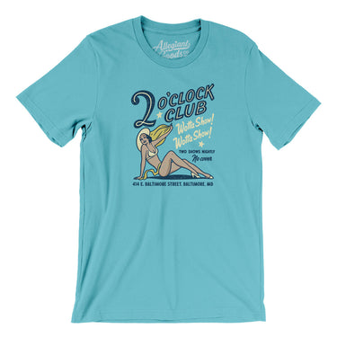2 O'Clock Club Baltimore in Turquoise Color