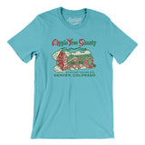Apple Tree Shanty Denver in Turquoise Color