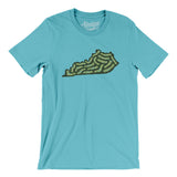 Kentucky Golf Course Men/Unisex T-Shirt-Turquoise-Allegiant Goods Co. Vintage Sports Apparel