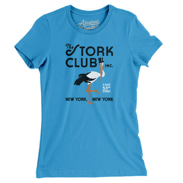 The Stork Club NYC in Turquoise Color