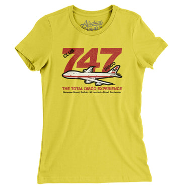 747 Club Buffalo Rochester in Vibrant Yellow Color