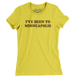I've Been To Minneapolis Women's T-Shirt-Allegiant Goods Co. Vintage Sports Apparel