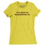 I've Been To Washington Dc Women's T-Shirt-Allegiant Goods Co. Vintage Sports Apparel