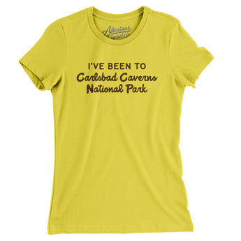 I've Been To Carlsbad Caverns National Park Women's T-Shirt-Allegiant Goods Co. Vintage Sports Apparel