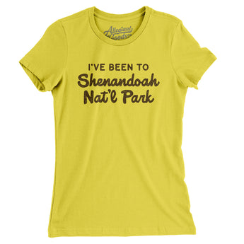 I've Been To Shenandoah National Park Women's T-Shirt-Allegiant Goods Co. Vintage Sports Apparel