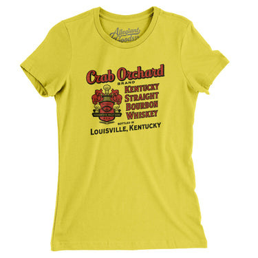 Crab Orchard Kentucky Bourbon Whiskey in Vibrant Yellow Color
