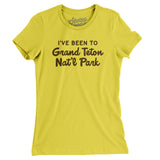 I've Been To Grand Teton National Park Women's T-Shirt-Allegiant Goods Co. Vintage Sports Apparel
