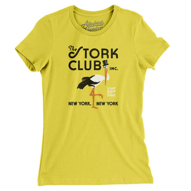 The Stork Club NYC in Vibrant Yellow Color