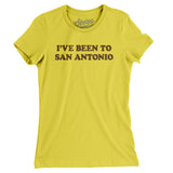 I've Been To San Antonio Women's T-Shirt-Allegiant Goods Co. Vintage Sports Apparel