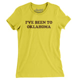 I've Been To Oklahoma Women's T-Shirt-Allegiant Goods Co. Vintage Sports Apparel