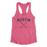 Austin Golf Women's Racerback Tank-Vintage Pink-Allegiant Goods Co. Vintage Sports Apparel