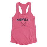 Nashville Golf Women's Racerback Tank-Vintage Pink-Allegiant Goods Co. Vintage Sports Apparel