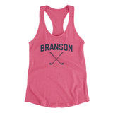 Branson Golf Women's Racerback Tank-Vintage Pink-Allegiant Goods Co. Vintage Sports Apparel