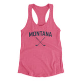 Montana Golf Women's Racerback Tank-Vintage Pink-Allegiant Goods Co. Vintage Sports Apparel