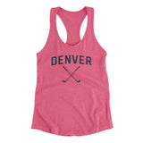 Denver Golf Women's Racerback Tank-Vintage Pink-Allegiant Goods Co. Vintage Sports Apparel