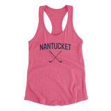Nantucket Golf Women's Racerback Tank-Vintage Pink-Allegiant Goods Co. Vintage Sports Apparel