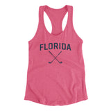 Florida Golf Women's Racerback Tank-Vintage Pink-Allegiant Goods Co. Vintage Sports Apparel