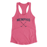 Memphis Golf Women's Racerback Tank-Vintage Pink-Allegiant Goods Co. Vintage Sports Apparel