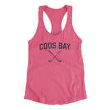 Coos Bay Golf Women's Racerback Tank-Vintage Pink-Allegiant Goods Co. Vintage Sports Apparel