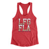 Lfg Fla Women's Racerback Tank-Vintage Red-Allegiant Goods Co. Vintage Sports Apparel