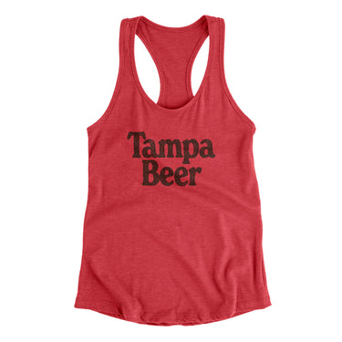 Tampa Beer Women's Racerback Tank-Allegiant Goods Co. Vintage Sports Apparel