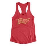 Ottawa Pennant Women's Racerback Tank-Vintage Red-Allegiant Goods Co. Vintage Sports Apparel