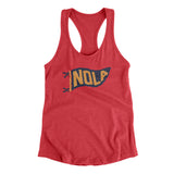 Nola Pennant Women's Racerback Tank-Allegiant Goods Co. Vintage Sports Apparel