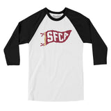 Sfca Pennant Men/Unisex Raglan 3/4 Sleeve T-Shirt-Allegiant Goods Co. Vintage Sports Apparel