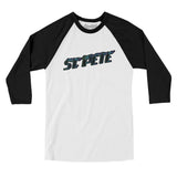 St. Pete Connect Men/Unisex Raglan 3/4 Sleeve T-Shirt-Allegiant Goods Co. Vintage Sports Apparel