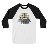 Dome Patrol Men/Unisex Raglan 3/4 Sleeve T-Shirt-Allegiant Goods Co. Vintage Sports Apparel