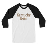 Kentucky Beer Men/Unisex Raglan 3/4 Sleeve T-Shirt-Allegiant Goods Co. Vintage Sports Apparel