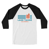 Lake Tahoe California in White with Black Color