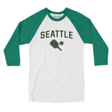 Seattle Pickleball in White with Kelly Color