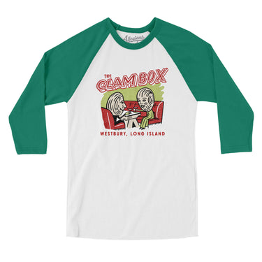 The Clam Box Westbury in White with Kelly Color