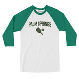 Palm Springs Pickleball in White with Kelly Color