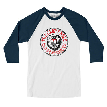 The Glory Hole Central City in White with Navy Color