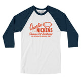 Charlie Nickens Famous Pit Barbecue Nashville in White with Navy Color