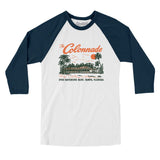 The Colonnade Tampa in White with Navy Color