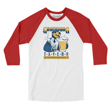 Groundhog Tavern Atlanta in White with Red Color
