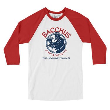 Bacchus Sushi Tampa in White with Red Color