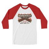 Hickory House NY in White with Red Color