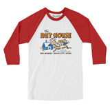 The Nut House Iowa in White with Red Color